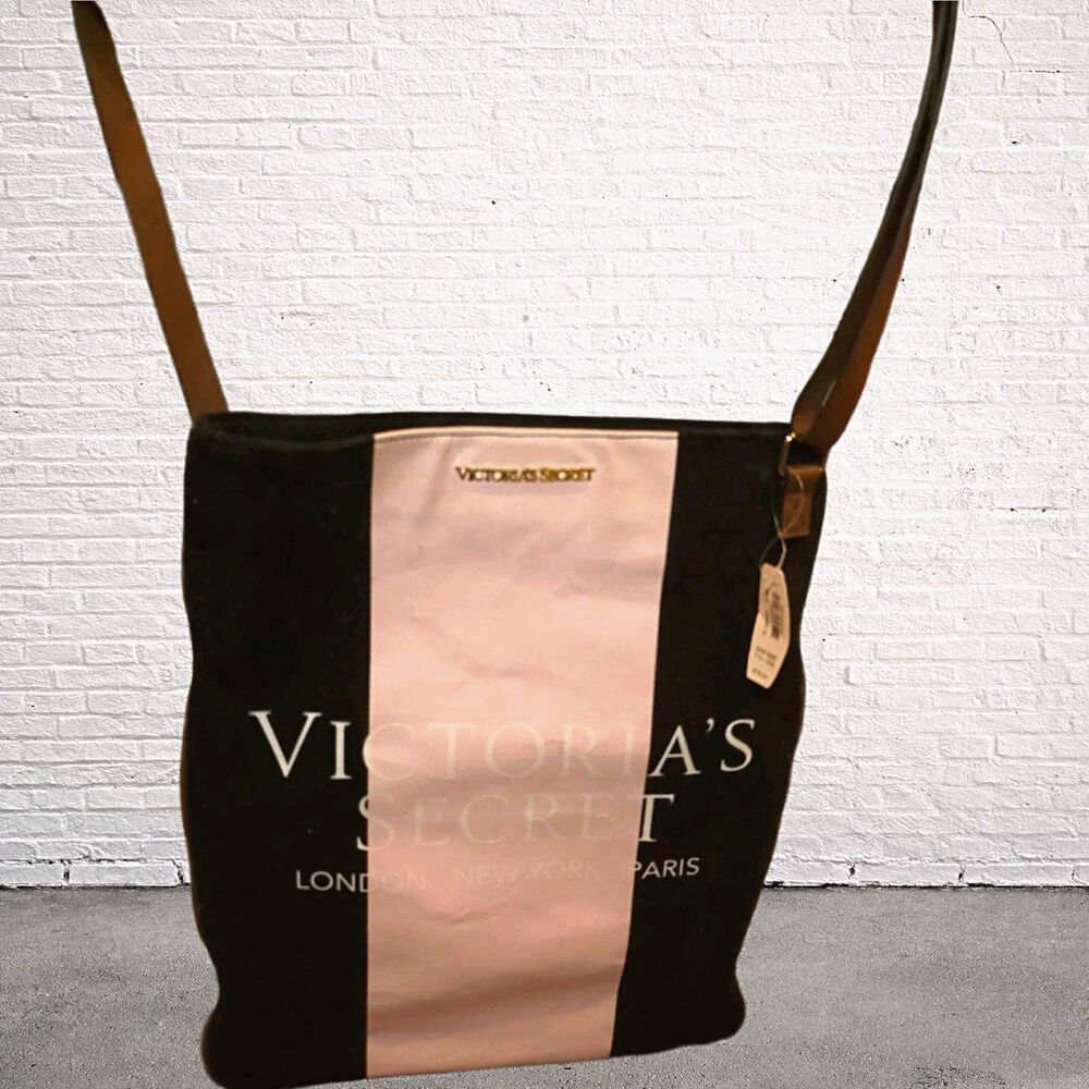 Vintage 90s Victoria's Secret Crossbody Bag Cosmetic Travel Makeup Nostalgic